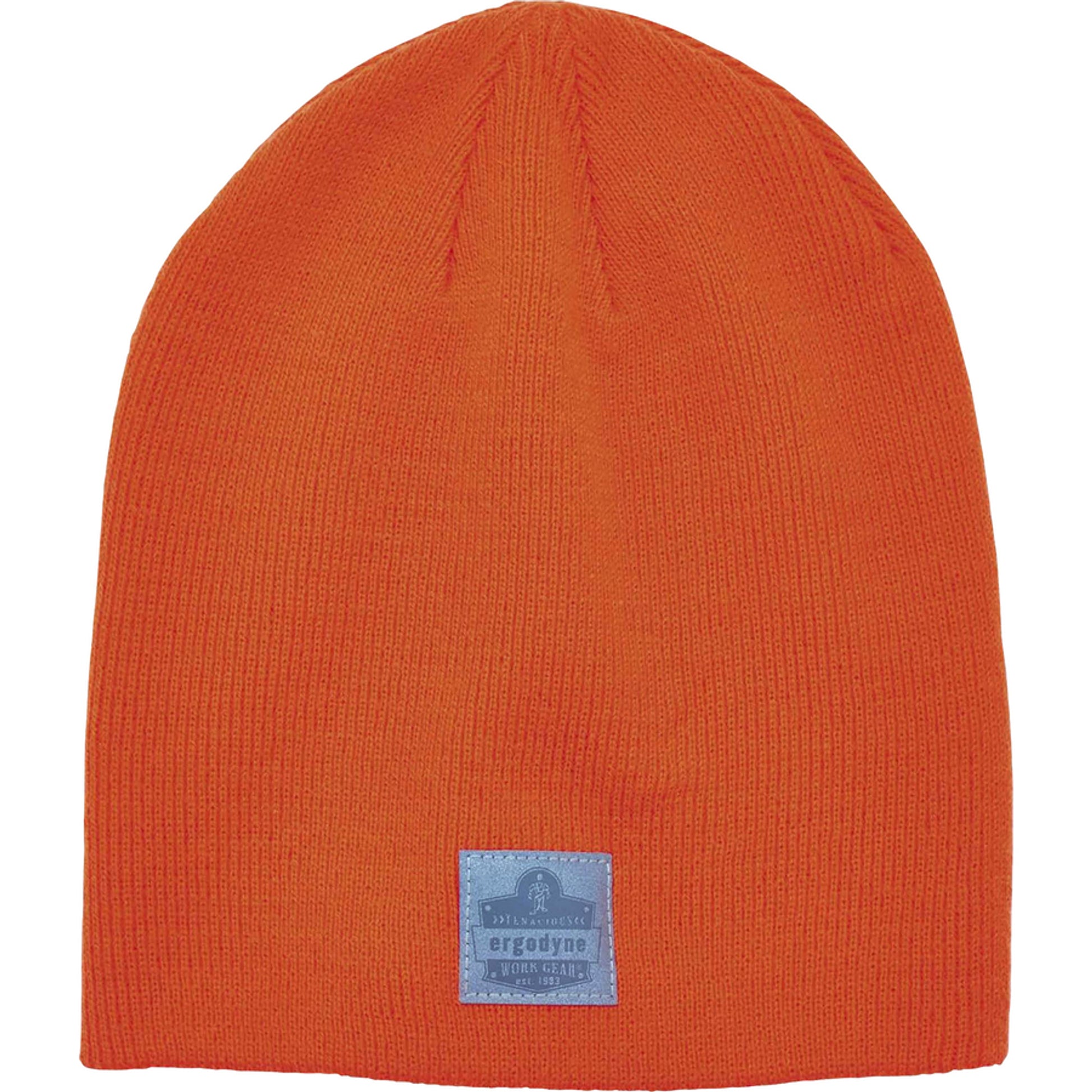 Ergodyne N-Ferno 6812 Rib Knit Winter Hat - Hi-Viz Orange