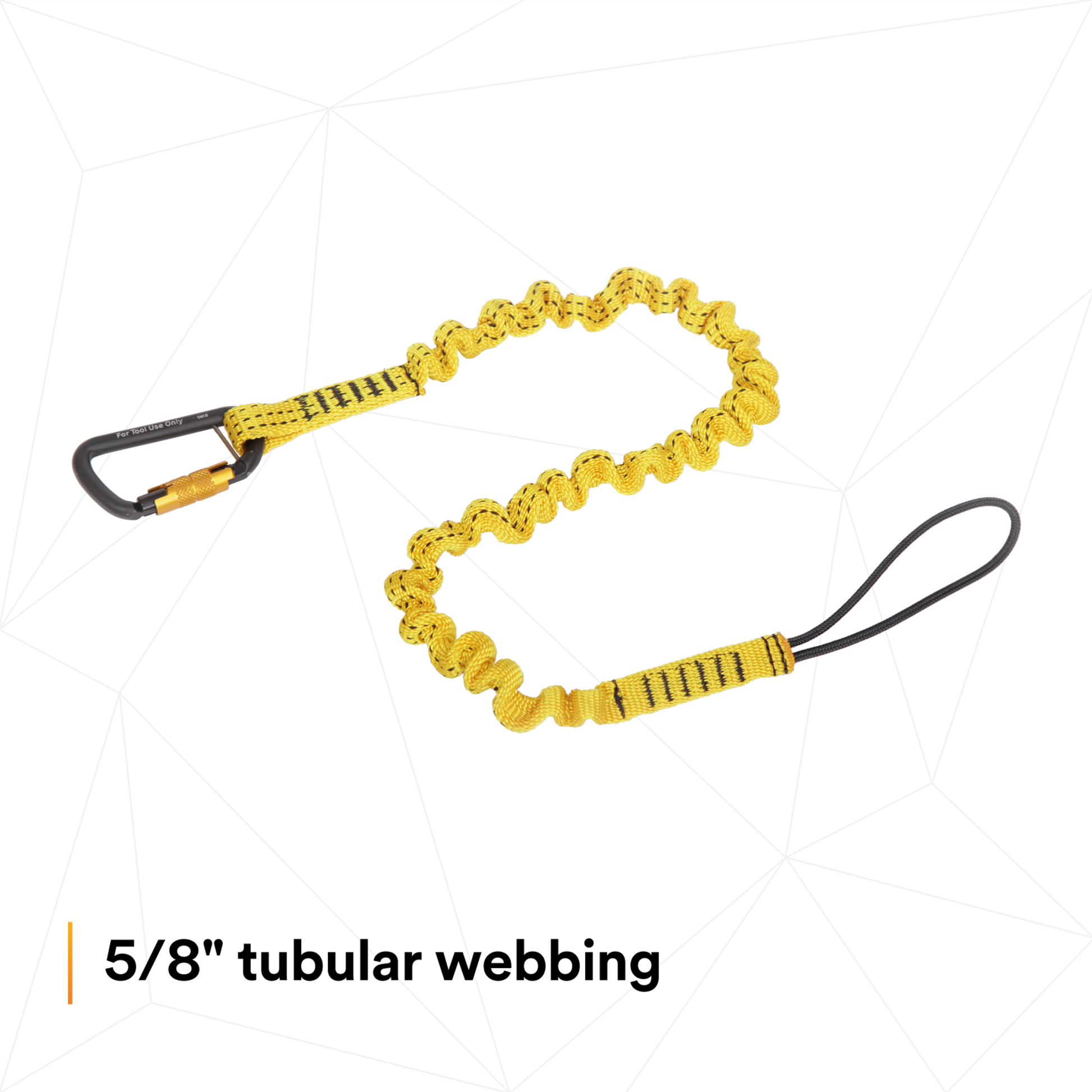 3M DBI-SALA Hook2Loop Bungee Tool Tether - 10/Pack - 1500048