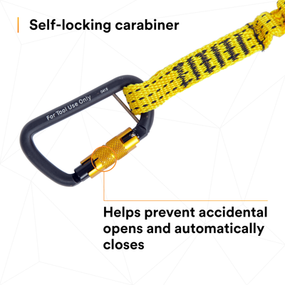 3M DBI-SALA Hook2Loop Bungee Tool Tether - 10/Pack - 1500048