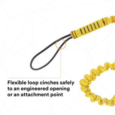 3M DBI-SALA Hook2Loop Bungee Tool Tether - 10/Pack - 1500048