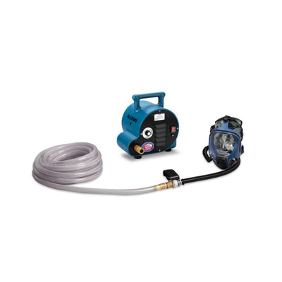 Allegro Full Mask Breathing Air Blower Respirator System