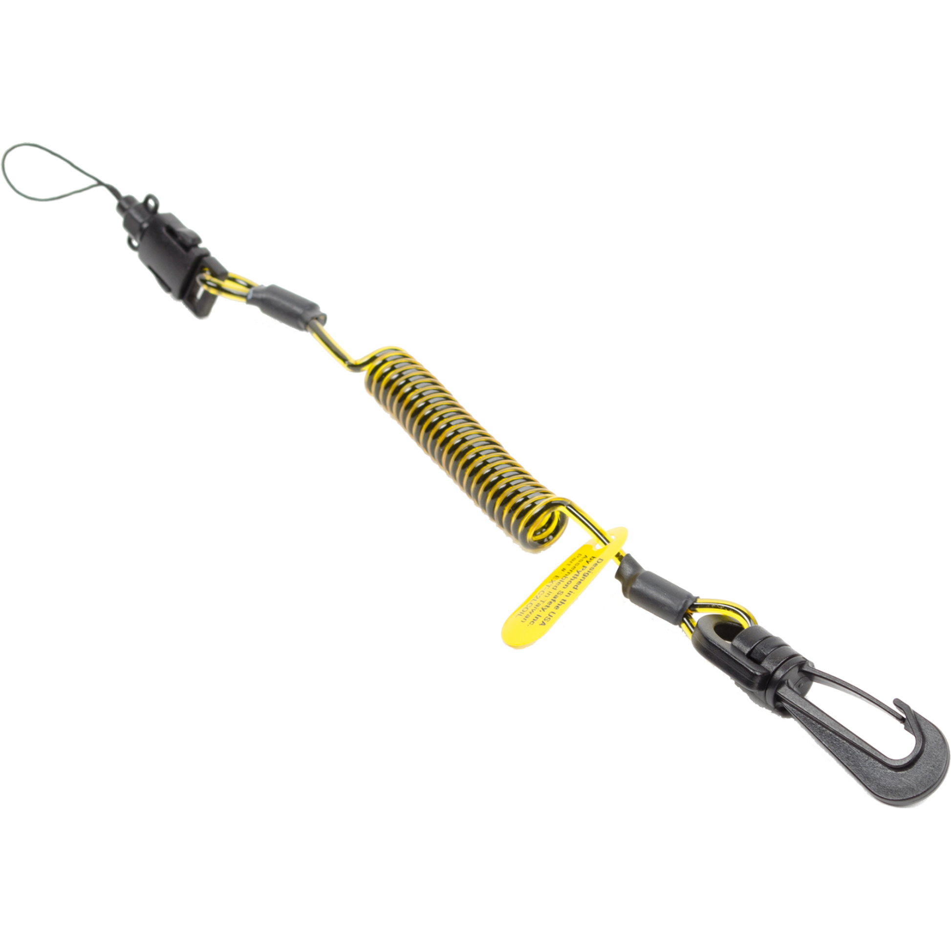 3M DBI-SALA Adjustable Radio/Cell Phone Holster - Clip2Loop Coil Tether - Micro D-Ring - 1500089