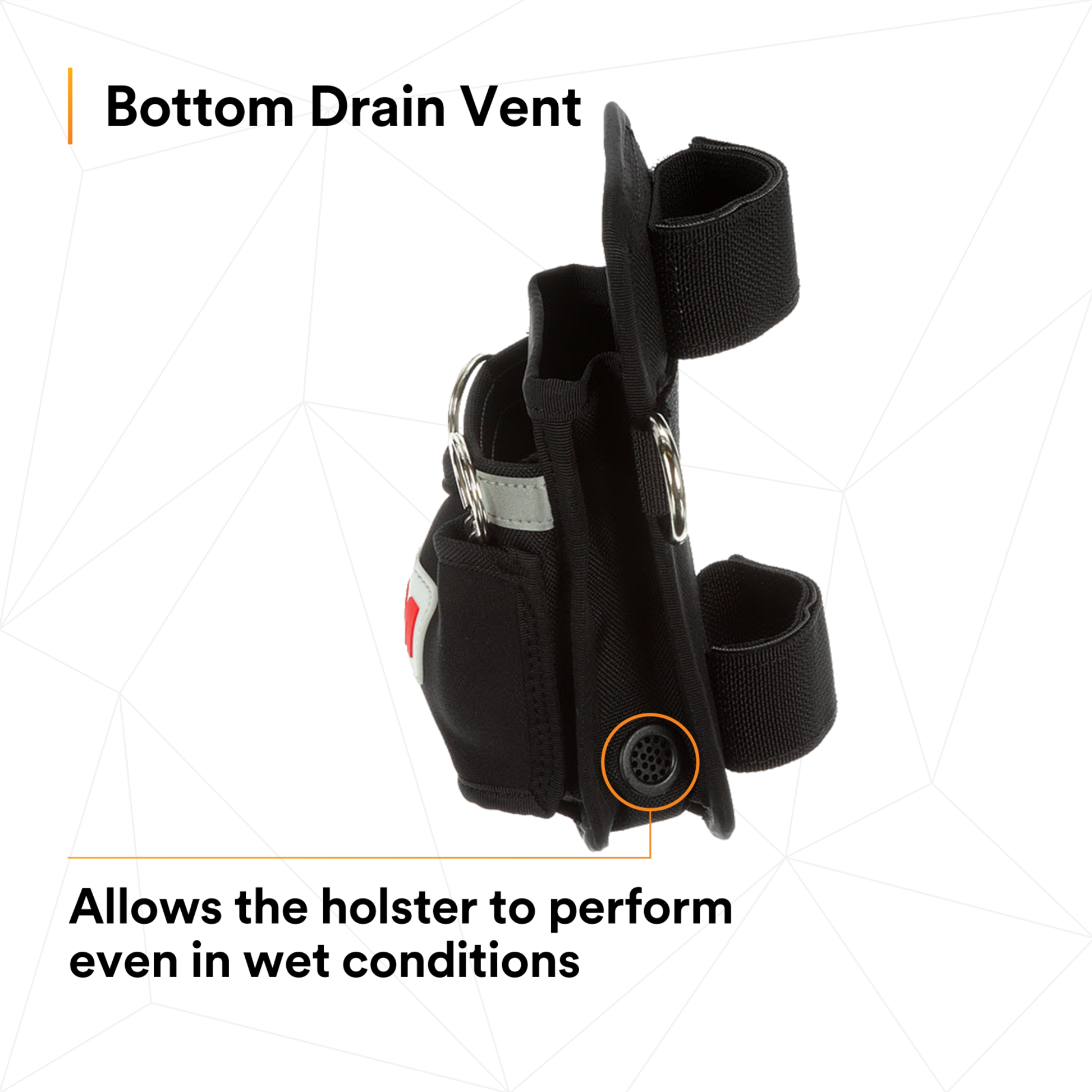 3M DBI-SALA Dual Tool Holster with 2 Retractors - Harness - 1500109