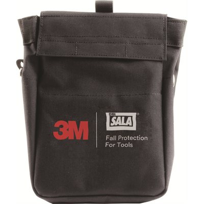 3M Tool Pouch with D-ring and Triggers - Canvas - Black - 7.5 in x 11 in - 1500126