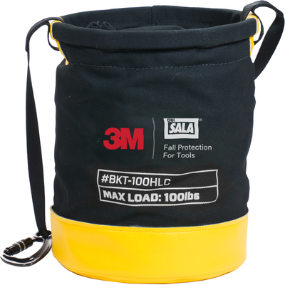3M Spill Control Safe Bucket with Drawstring Closure - 100 lb Capacity - Canvas - 12.5 in dia x 15 in - 1500133