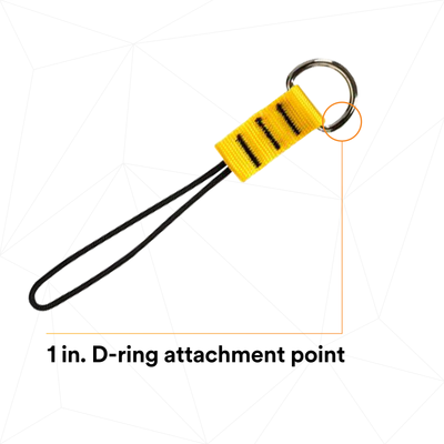3M DBI-SALA D-Ring Attachment with Cord - 10 EA/PACK - 1500009