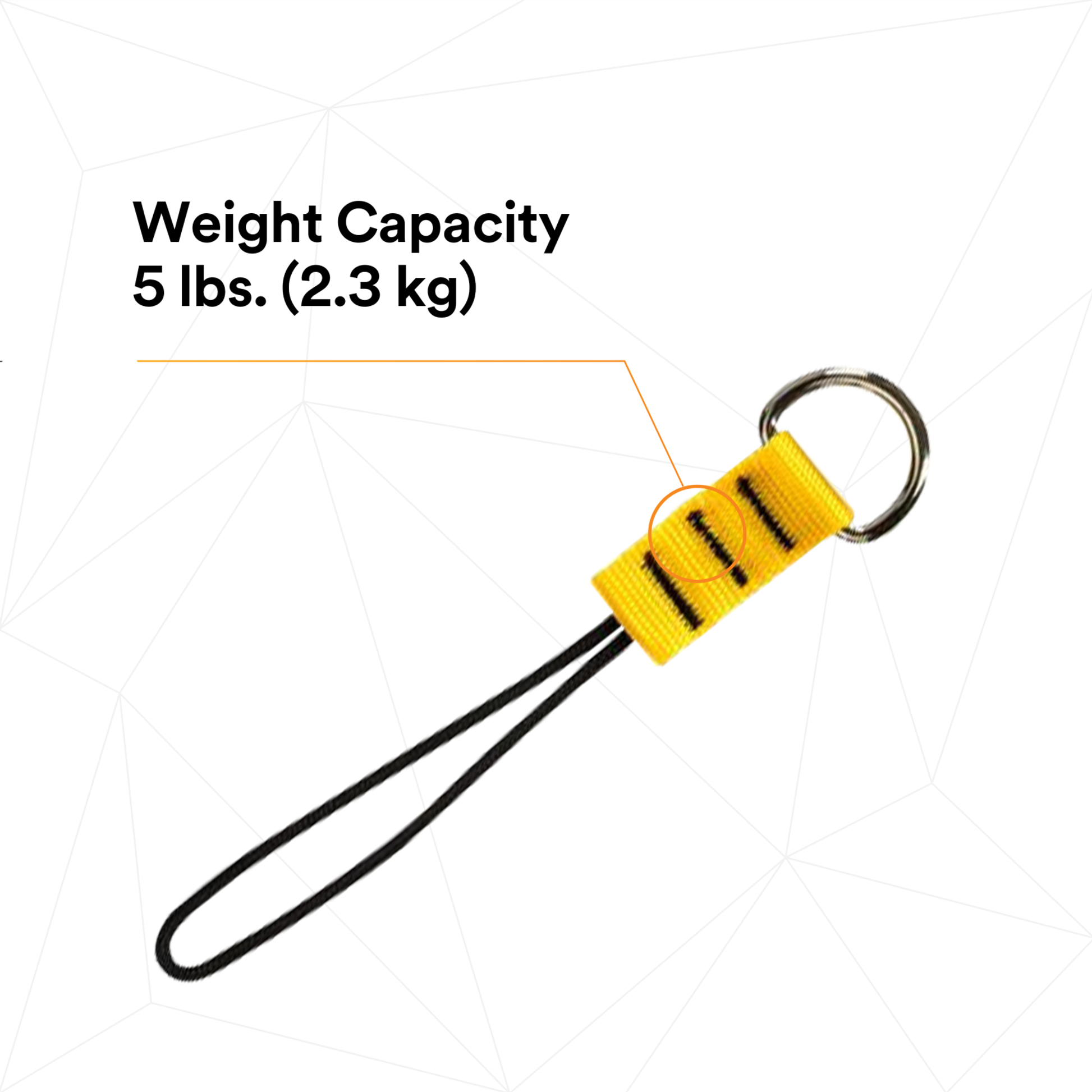 3M DBI-SALA D-Ring Attachment with Cord - 10 EA/PACK - 1500009