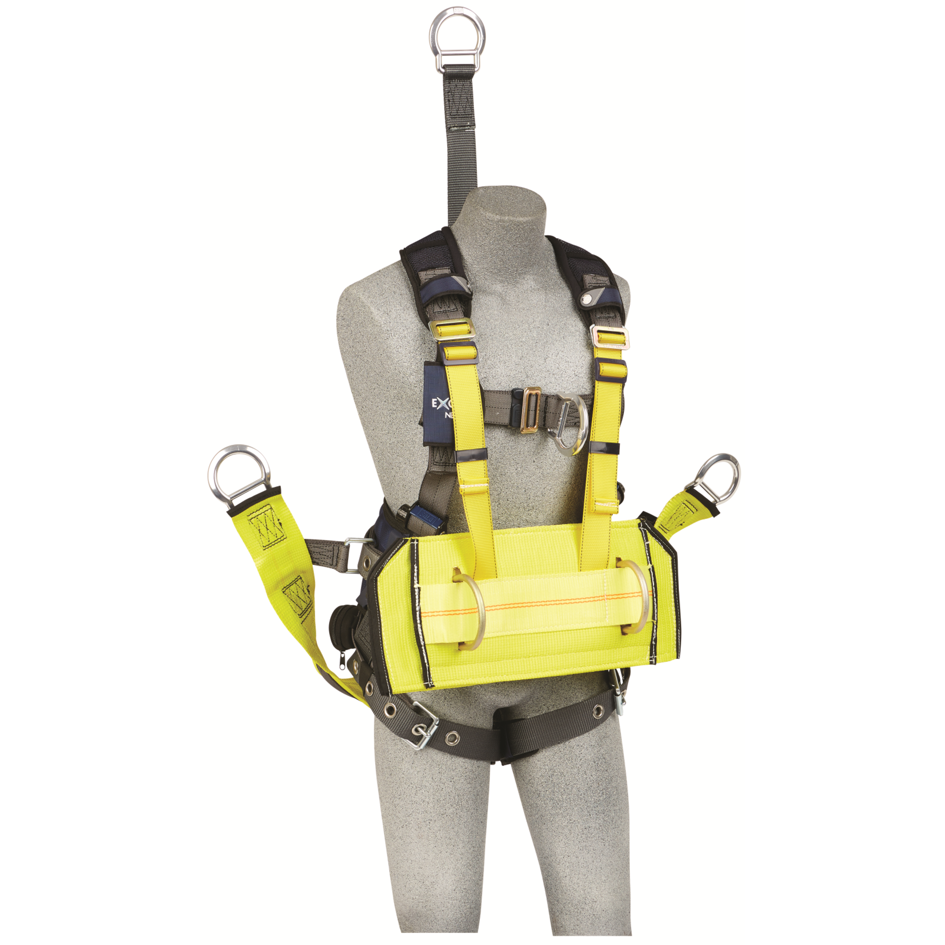 3M DBI-SALA Derrick Positioning Belt with Pass-Thru Suspension Strap Harness Connector - Yellow - Medium - 1000573