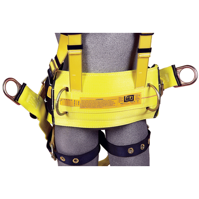 3M DBI-SALA Derrick Positioning Belt with Pass-Thru Suspension Strap Harness Connector - Yellow - Medium - 1000573