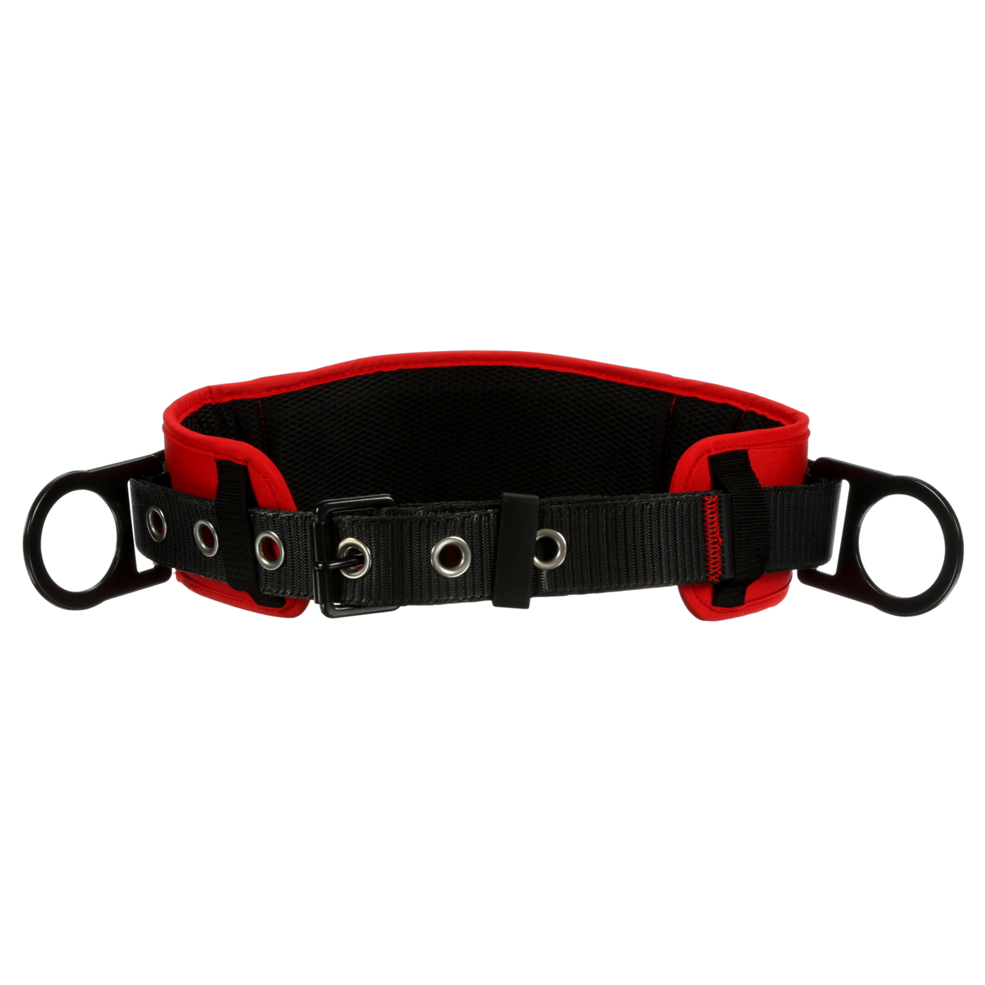 3M Protecta Tongue Buckle Positioning Belt with Hip Pad - Red - X-Large - 1091015