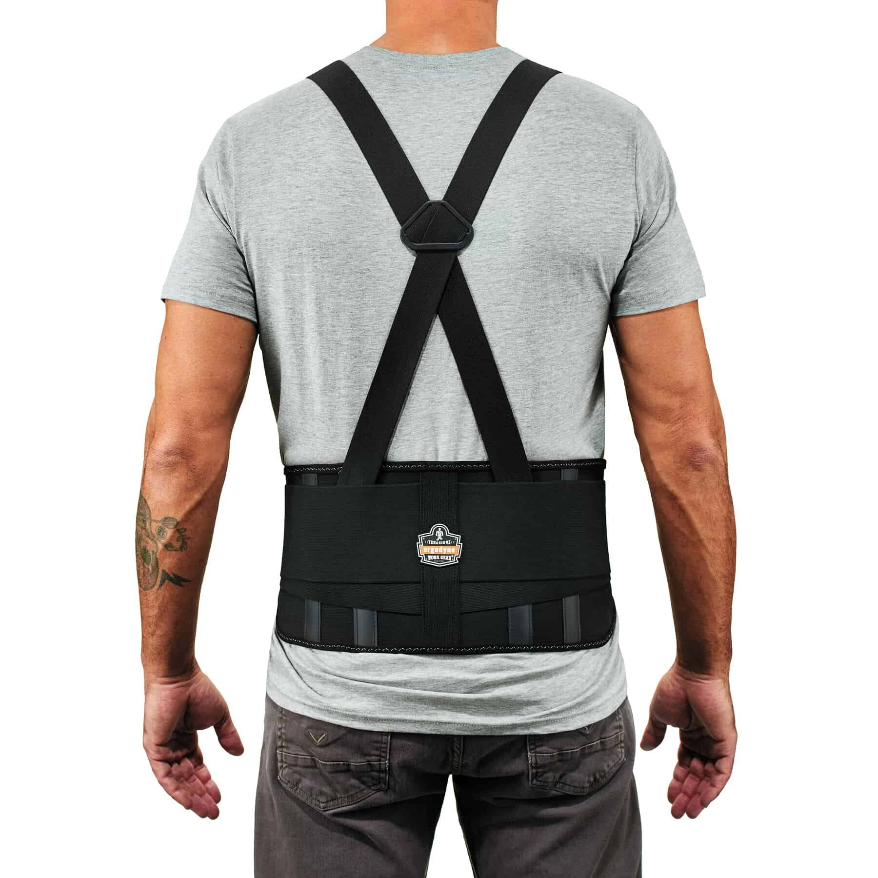 Ergodyne ProFlex 1625 Elastic Back Support Brace - Contoured 7.5" Back