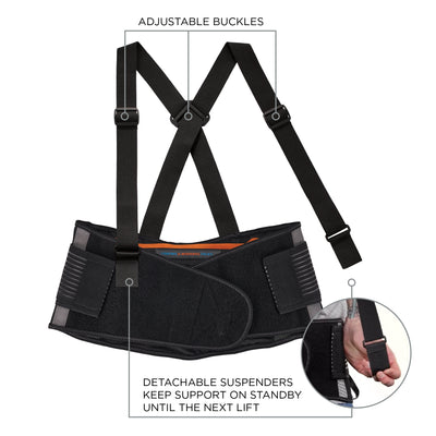 Ergodyne Proflex 1675 Back Support Brace with Cooling/Warming Pack