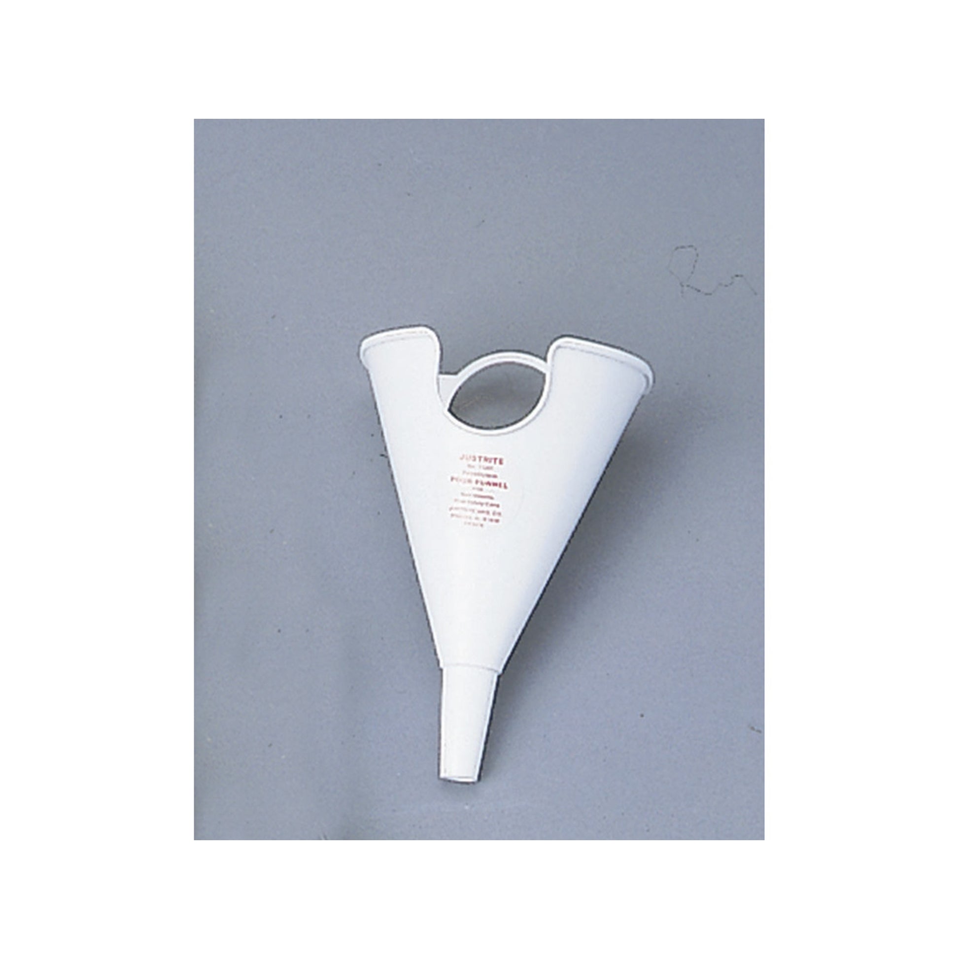 Justrite Funnel For Pouring Fits Poly Safety Cans 14065 And 14160 - White Polyethylene - 11201