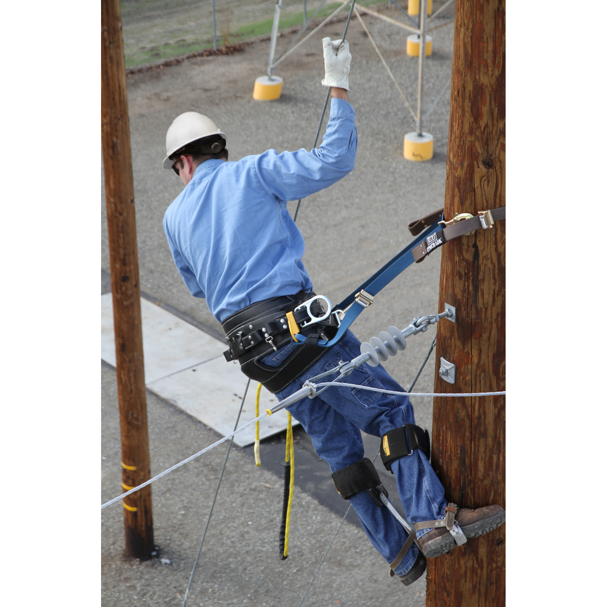 3M DBI-SALA Replacement Adjustable Rope Positioning Lanyard For Fall Restricting Device - 6 ft - 1200115