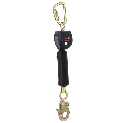 3M DBI-SALA Nano-Lok Personal Self-Retracting Lifeline with Anchor Hook - Web Steel Snap Hook - 6 ft. - Class 1 - ANSI - 3100520