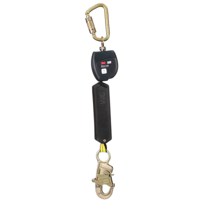 3M DBI-SALA Nano-Lok Personal Self-Retracting Lifeline with Anchor Hook - Web Steel Snap Hook - 6 ft. - Class 1 - ANSI - 3100520