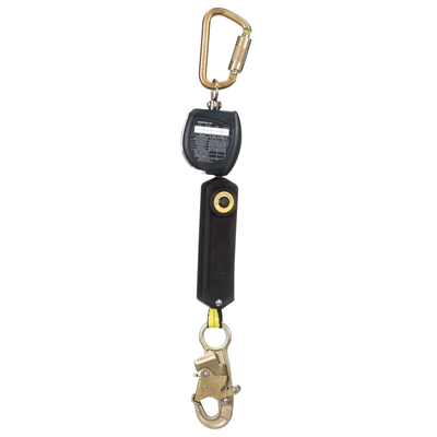 3M DBI-SALA Nano-Lok Personal Self-Retracting Lifeline with Anchor Hook - Web Steel Snap Hook - 6 ft. - Class 1 - ANSI - 3100520