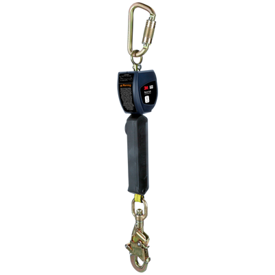 3M DBI-SALA Nano-Lok Personal Self-Retracting Lifeline with Anchor Hook - Web Steel Swivel Snap - 6 ft. - Class 1 - ANSI - 3100521