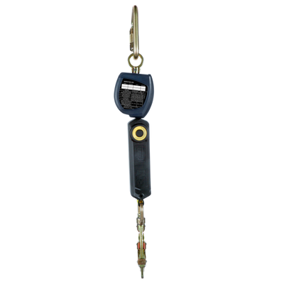 3M DBI-SALA Nano-Lok Personal Self-Retracting Lifeline with Anchor Hook - Web Steel Swivel Snap - 6 ft. - Class 1 - ANSI - 3100521