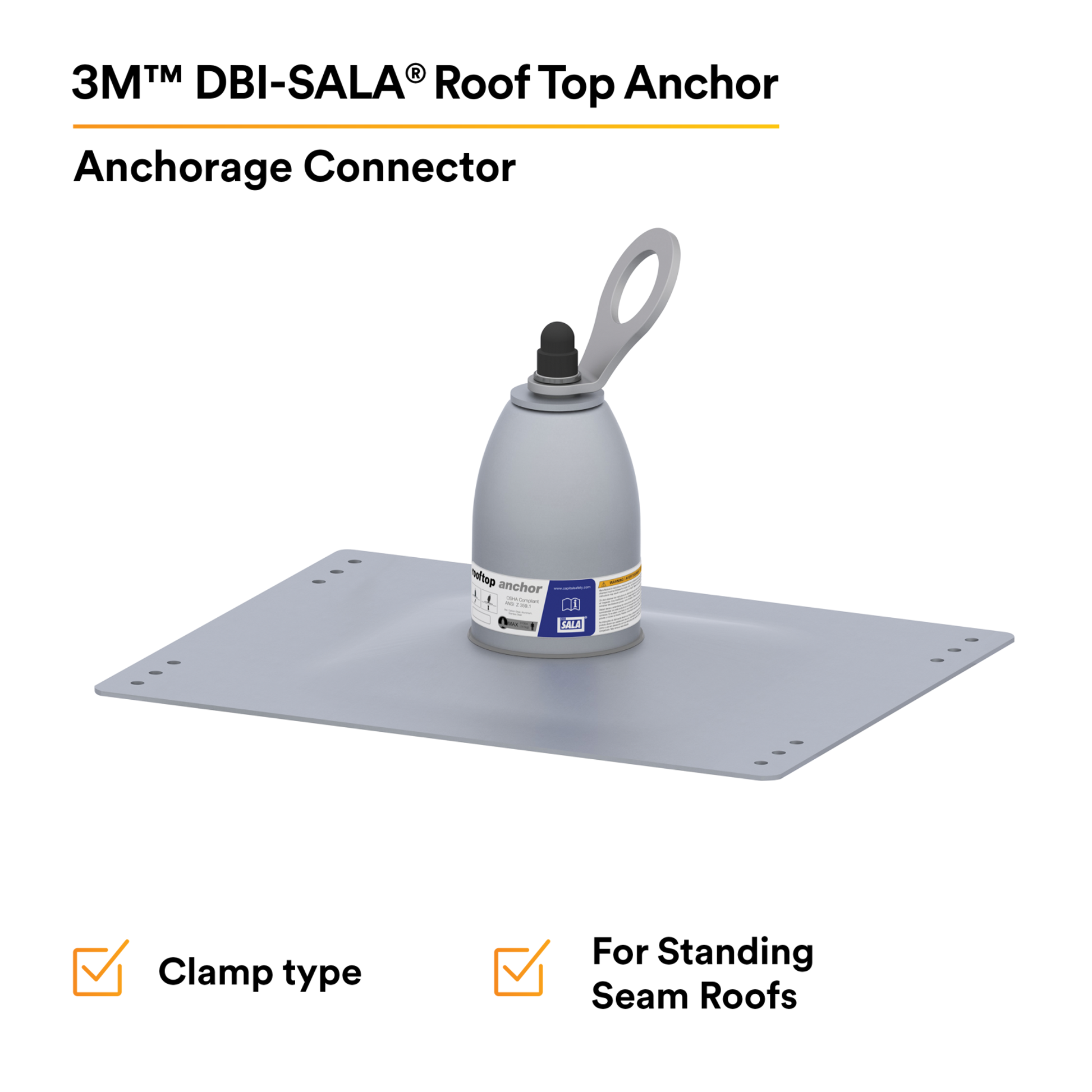 3M DBI-SALA Roof Top Anchor - 2100138
