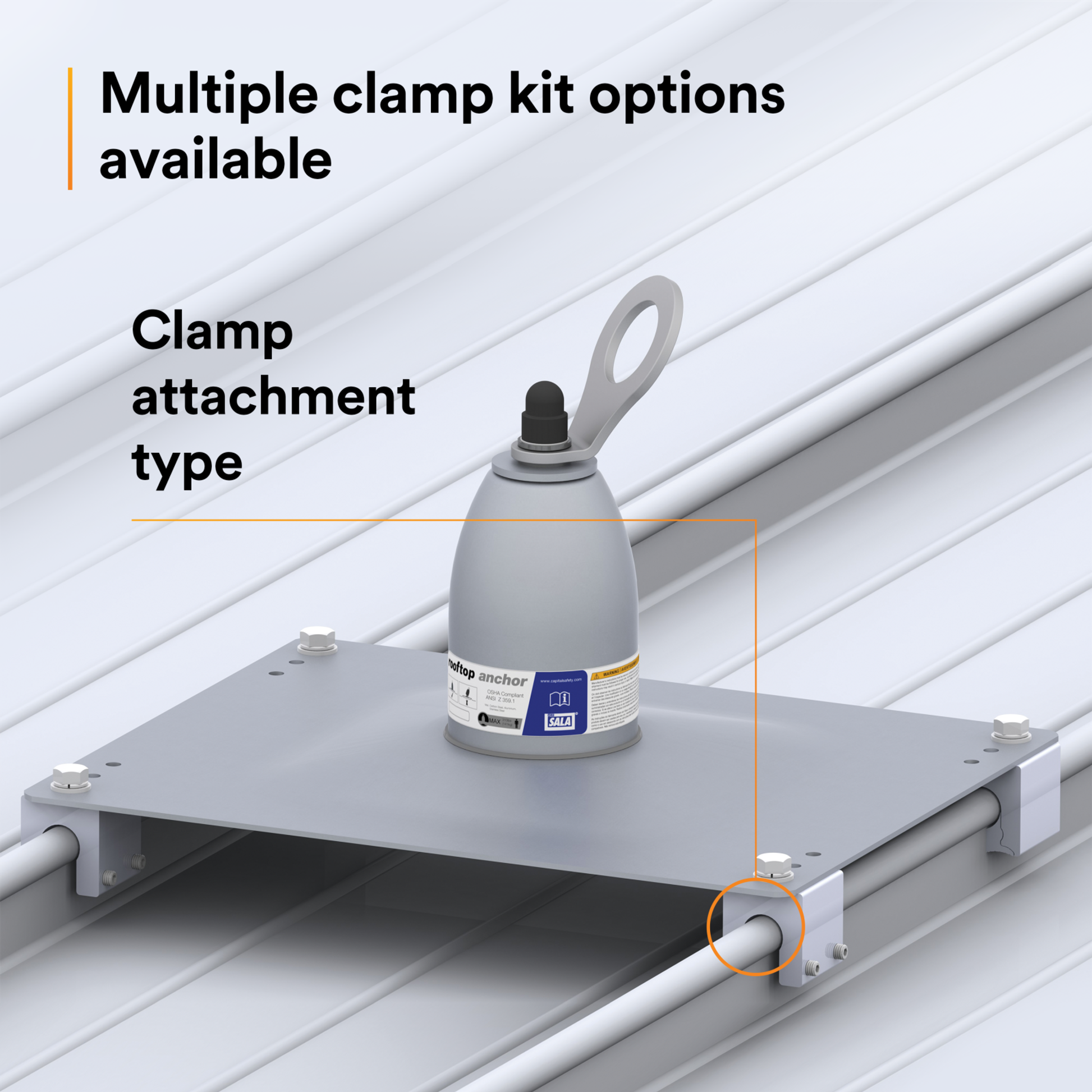 3M DBI-SALA Roof Top Anchor - 2100138