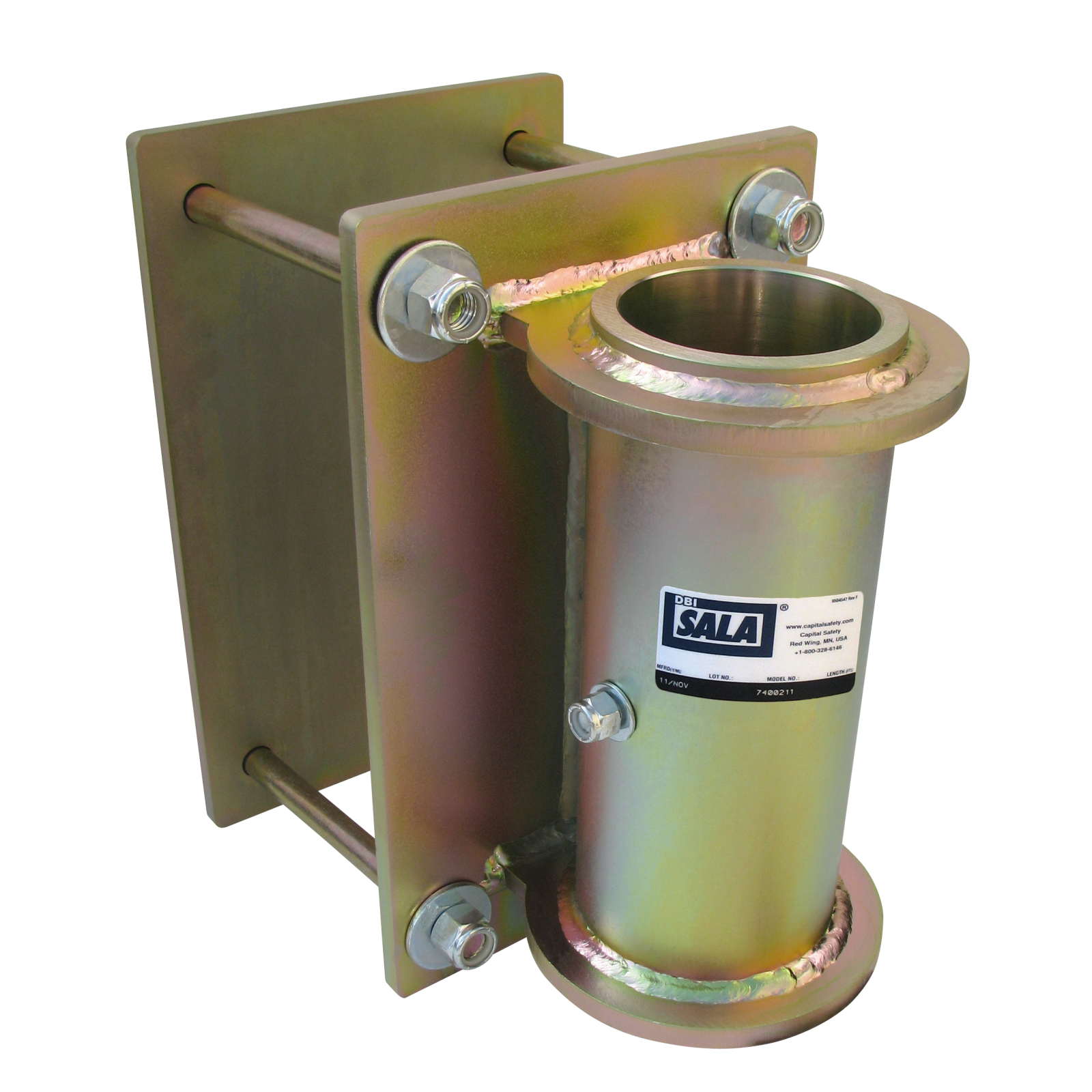 3M DBI-SALA SecuraSpan Fasten - in - Place HLL Clamp - on Vertical Base - 7400211