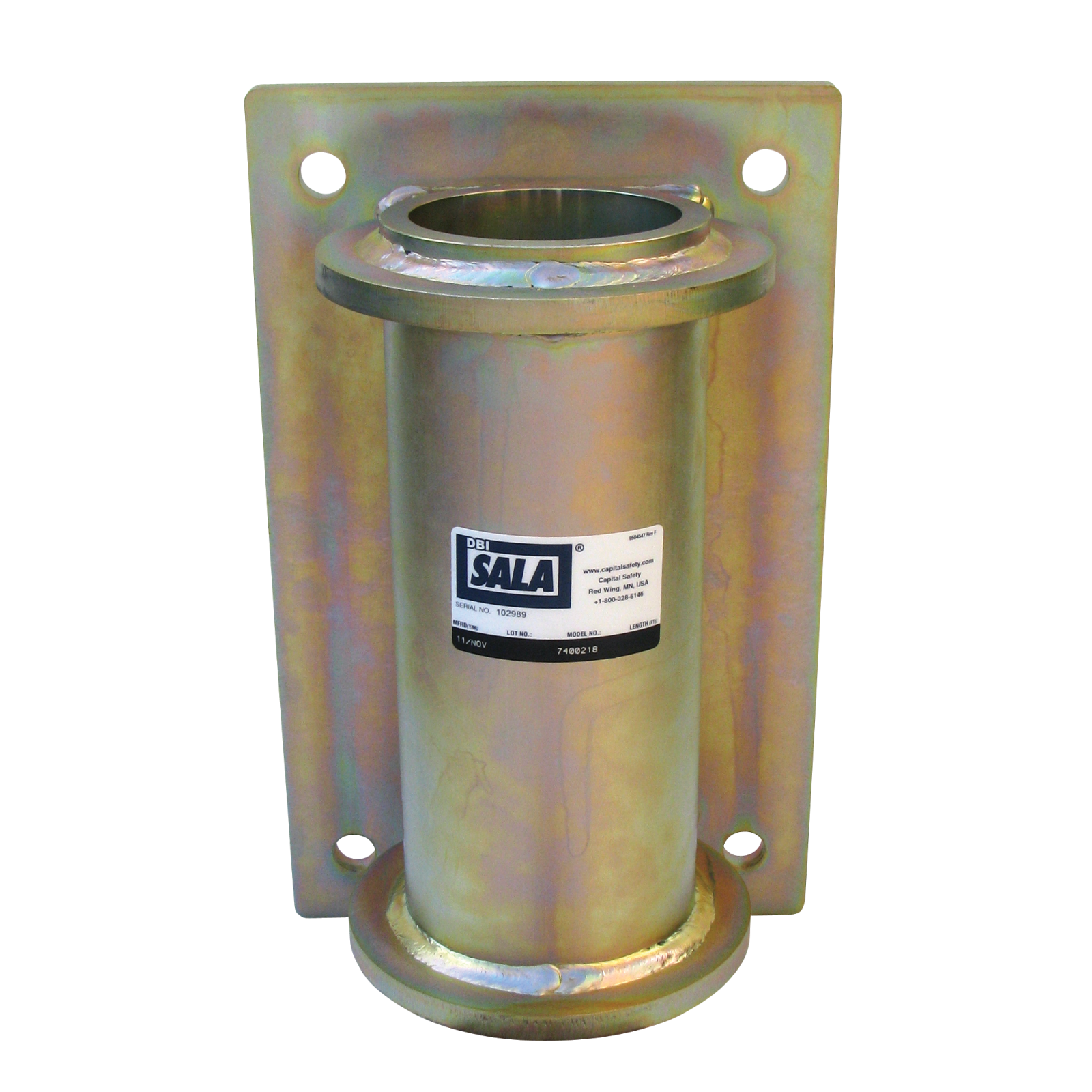 3M DBI-SALA SecuraSpan Fasten - in - Place HLL Bolt - on Vertical Base - 7400218