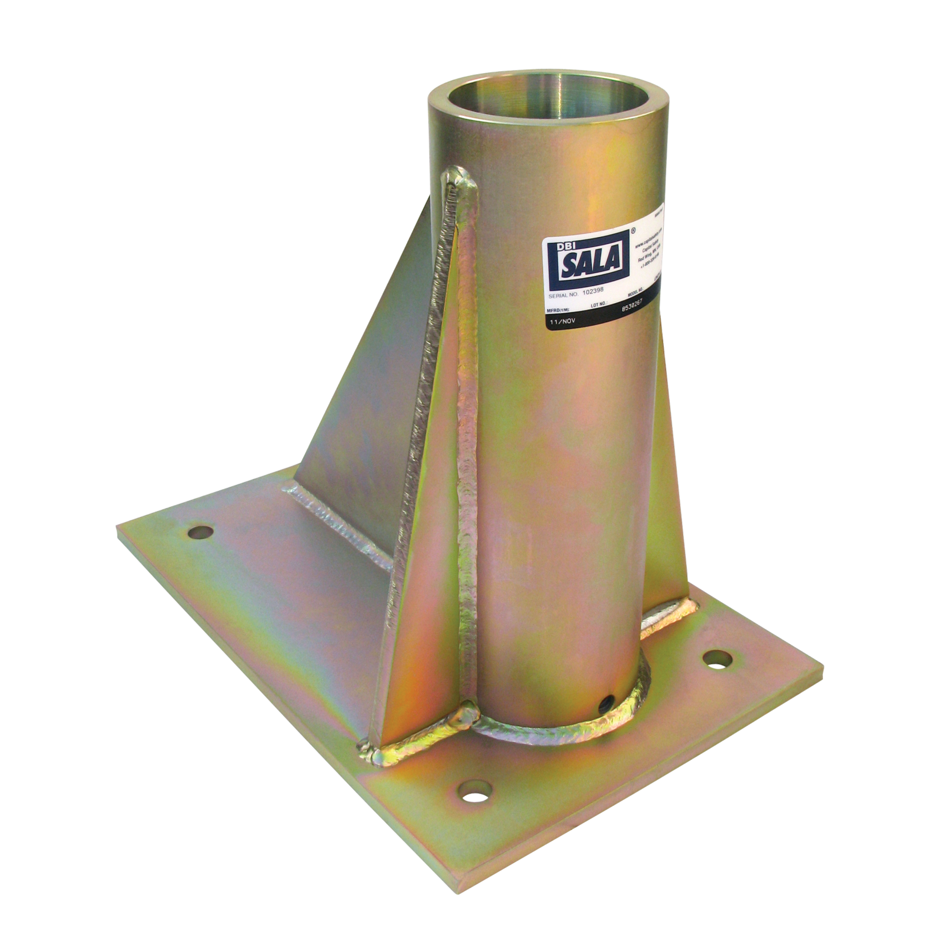 3M DBI-SALA SecuraSpan Fasten - in - Place HLL Bolt - on Floor Base - 8530267