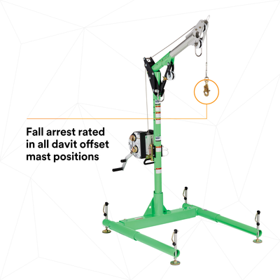 3M DBI-SALA Confined Space 5-Piece Davit Hoist System - 8518000