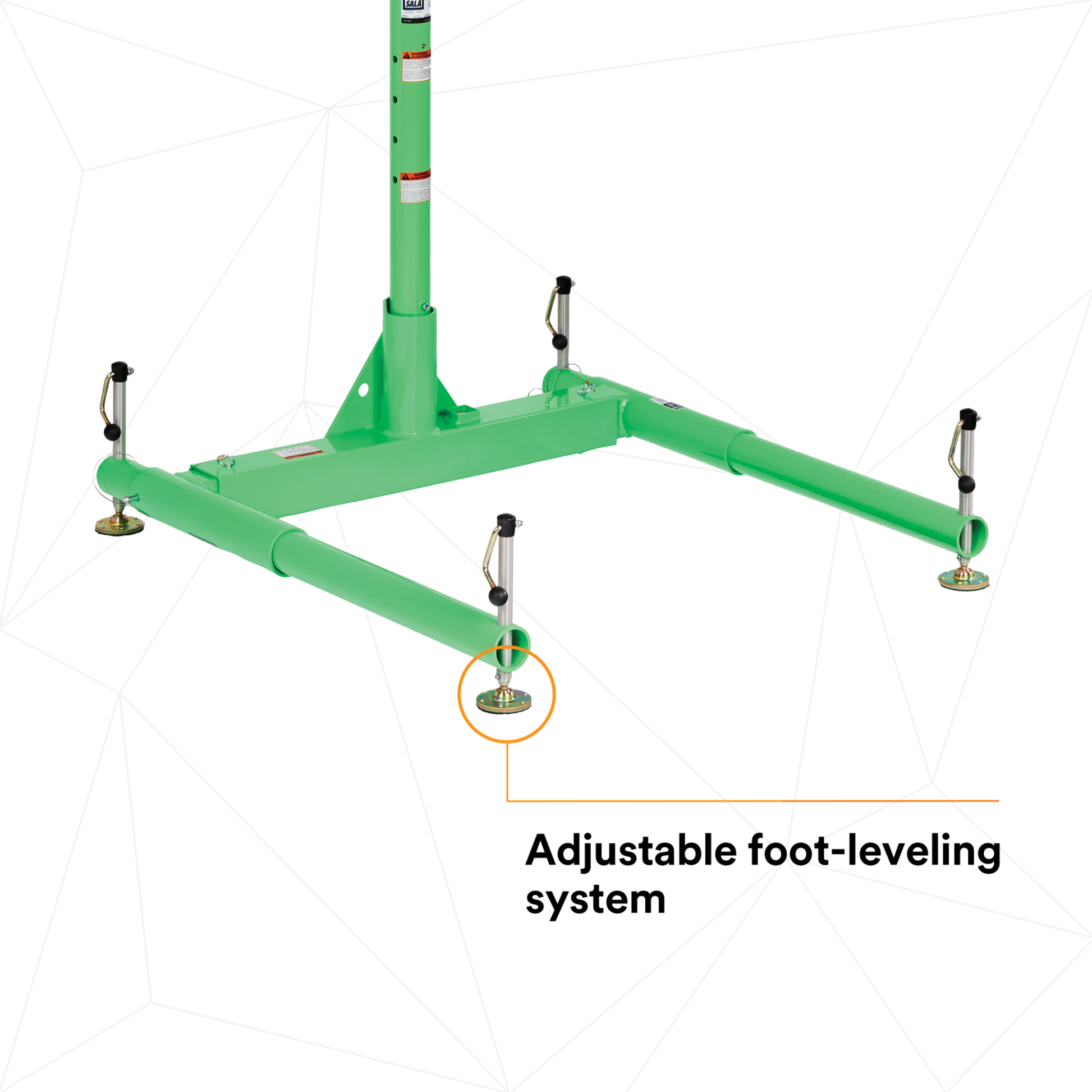 3M DBI-SALA Confined Space 5-Piece Davit Hoist System - 8518000