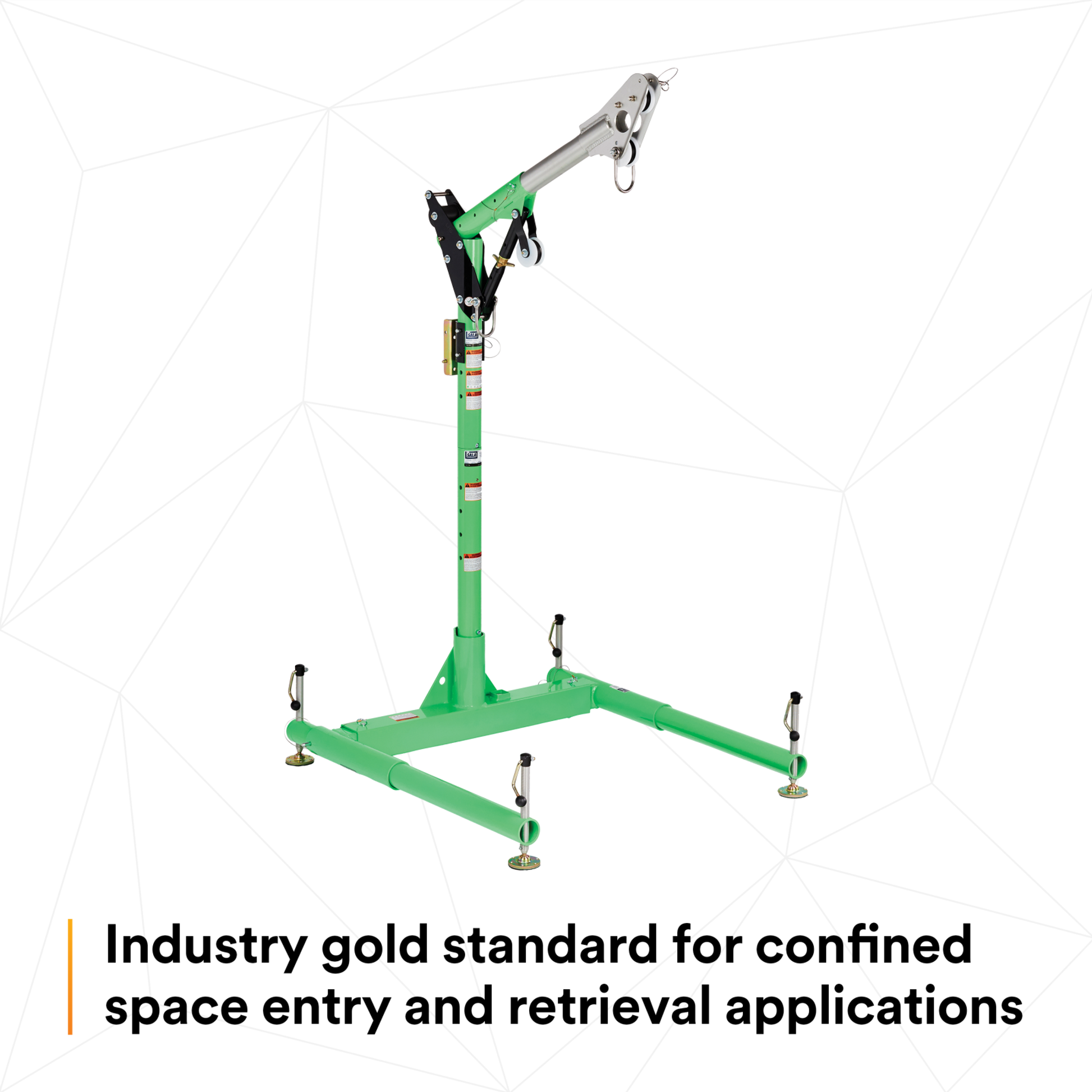 3M DBI-SALA Confined Space 5-Piece Davit Hoist System - 8518000