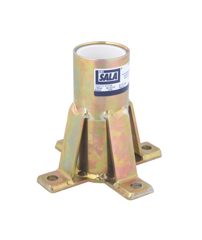 3M DBI-SALA Confined Space Floor Mount Sleeve Davit Base - 8516190