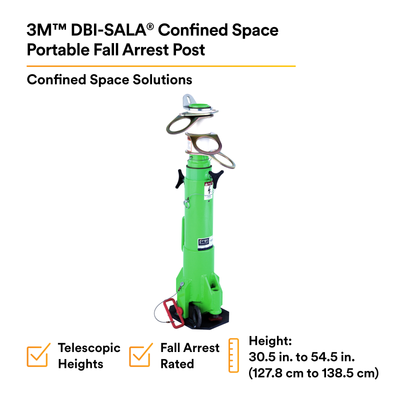 3M DBI-SALA Confined Space Portable Fall Arrest Post - 8516691