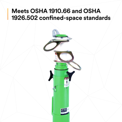 3M DBI-SALA Confined Space Portable Fall Arrest Post - 8516691