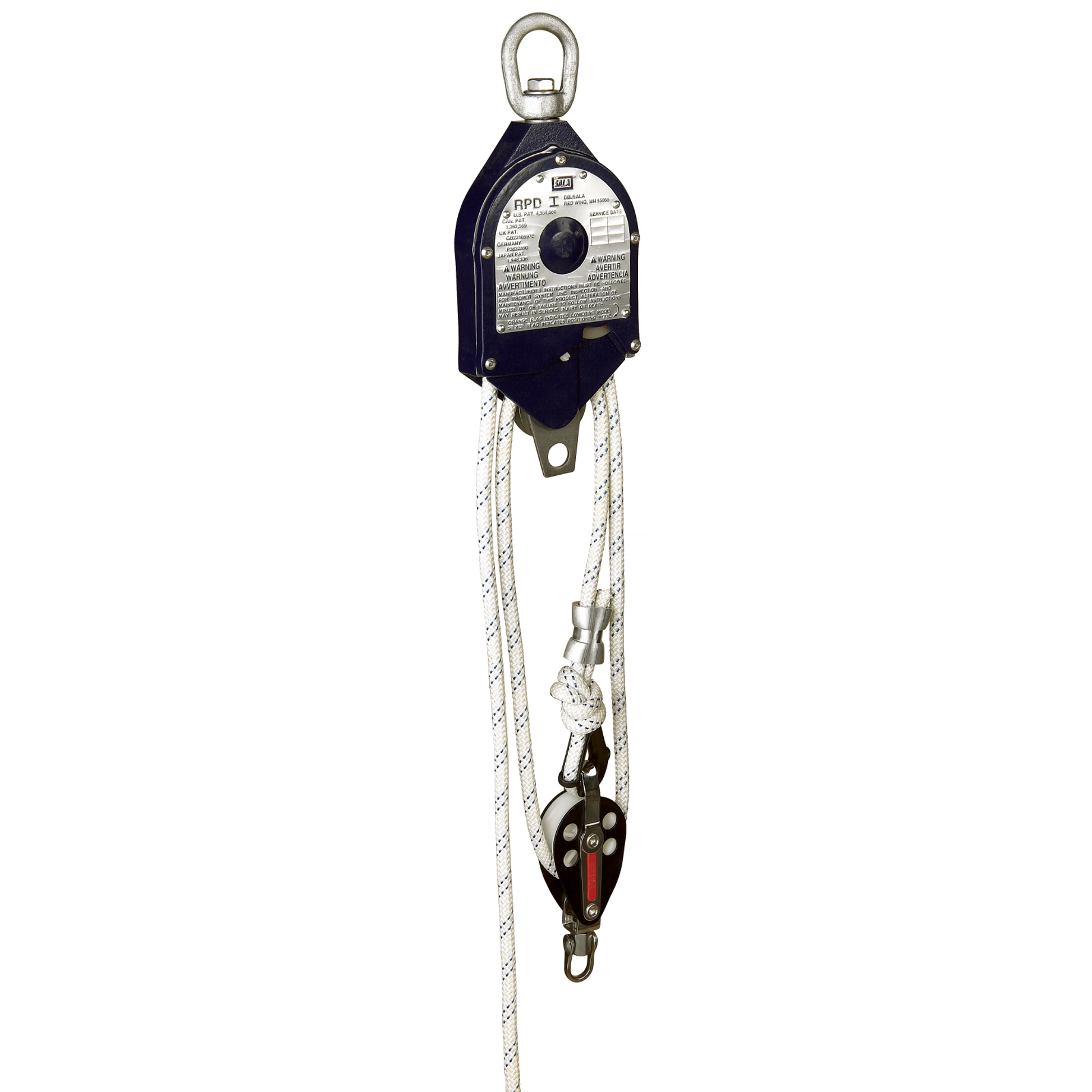 3M DBI-SALA Rollgliss RPD Rescue Positioning Device - 4:1 Ratio - 3602050