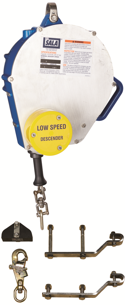 3M DBI-SALA Rollgliss Descender Sloped/Auto Retract - 3303003