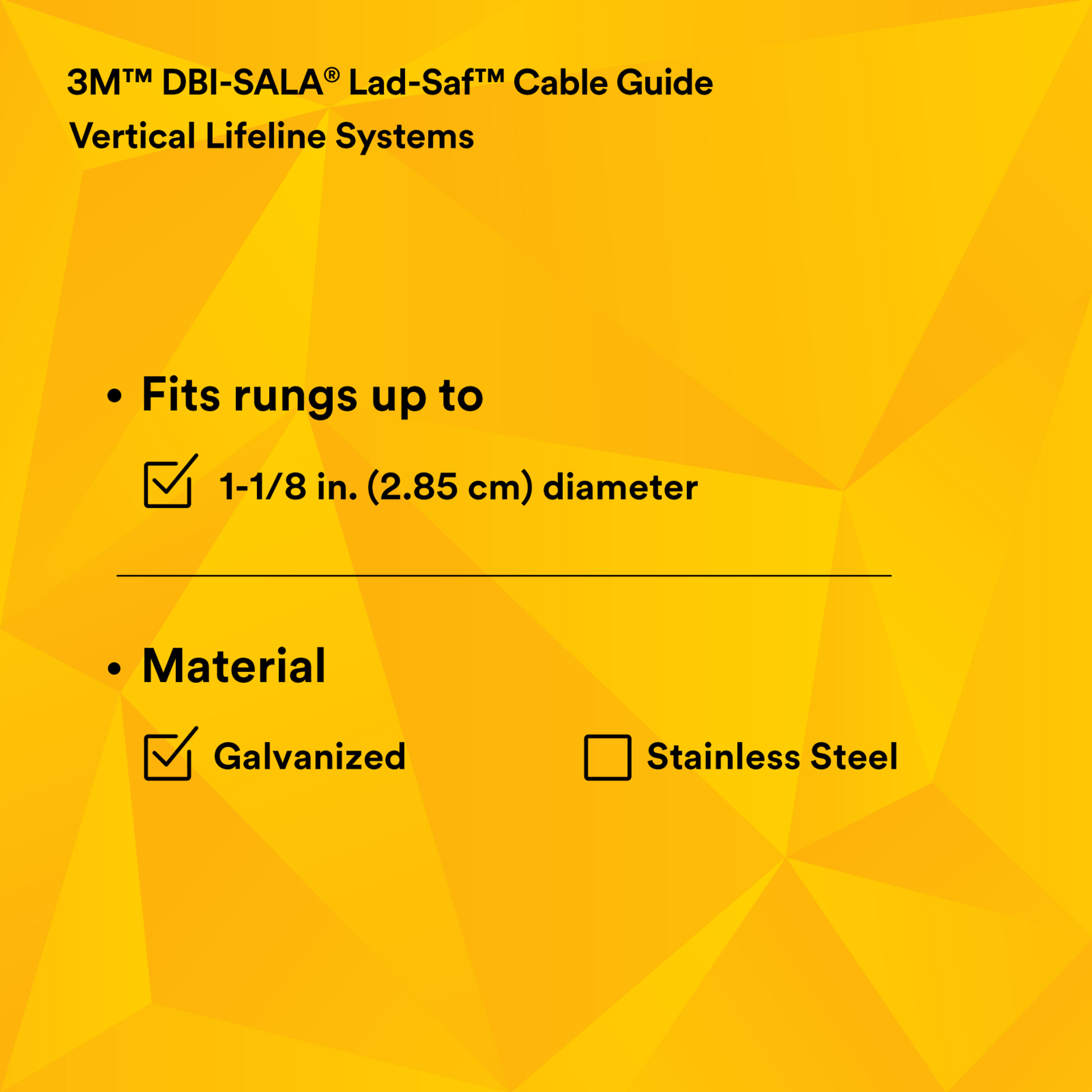 3M DBI-SALA Lad-Saf Cable Guide - 6100400