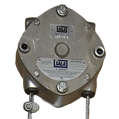3M DBI-SALA SSB Cable Climb Assist System Fall Arrest Block Pulley Assembly - Galvanized Steel - 3511063