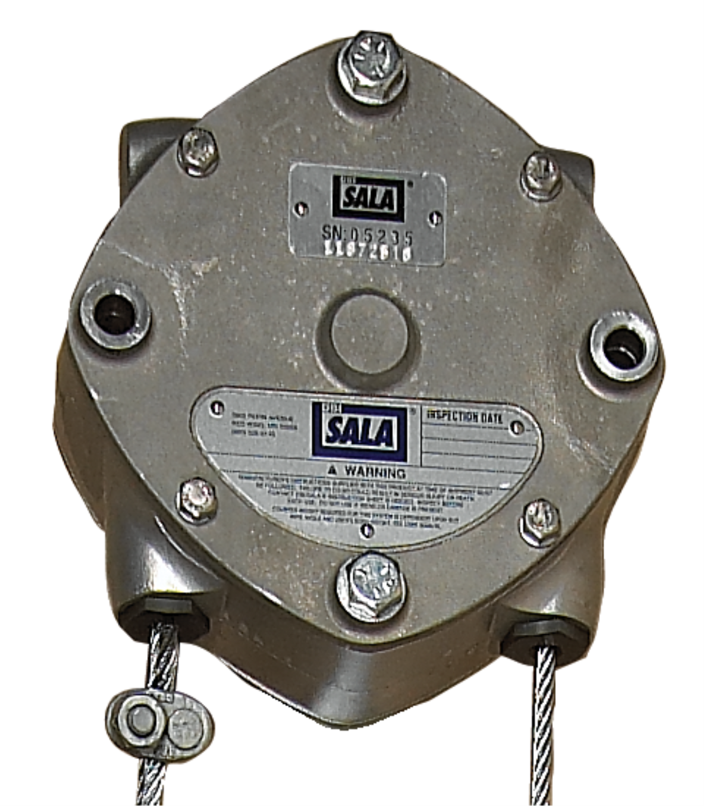3M DBI-SALA SSB Cable Climb Assist System Fall Arrest Block Pulley Assembly - Galvanized Steel - 3511063