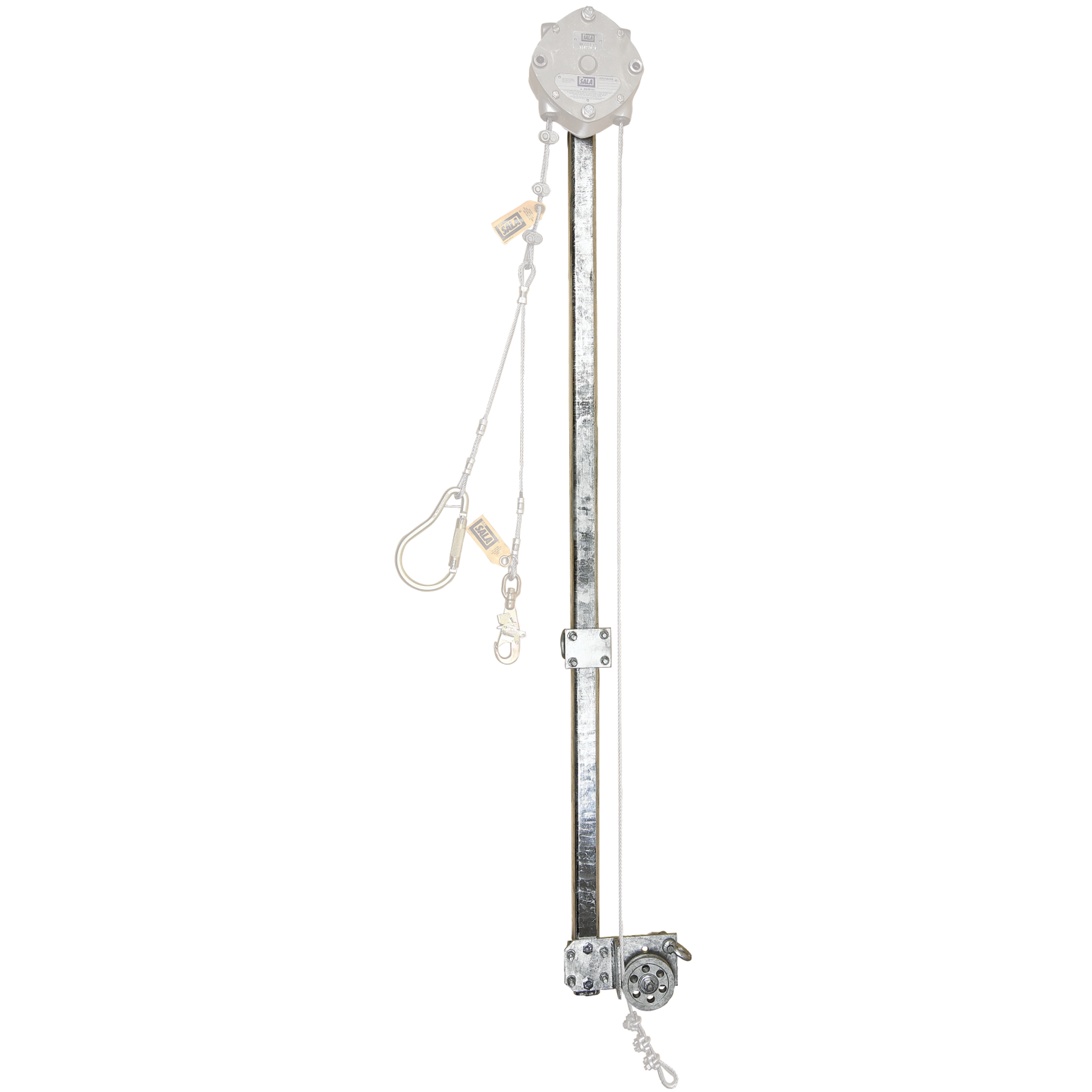 3M DBI-SALA SSB Cable Climb Assist System Mounting Bracket - Fits Round Rung to 3/4 in - Square Rung to 9/16 in - 3511783