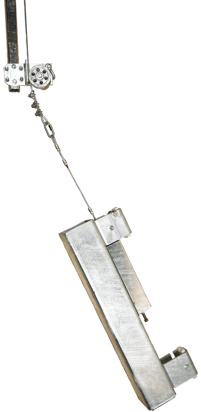 3M DBI-SALA SSB Cable Climb Assist System Counterweight - Galvanized Steel - 80 lb - 3511598