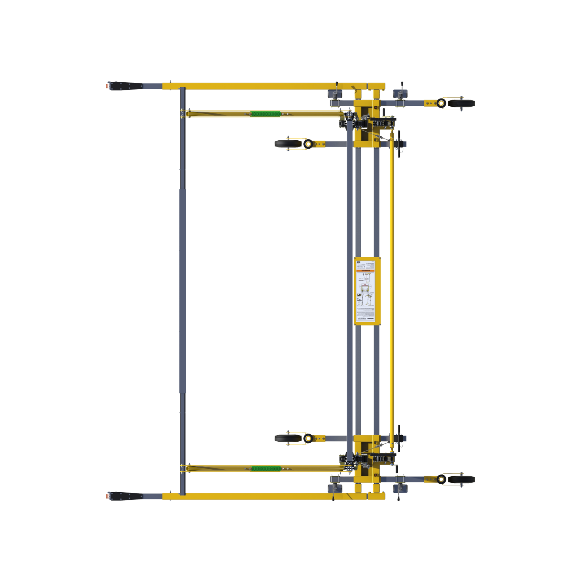 3M DBI-SALA FlexiGuard C-Frame System - Adjustable Height - 8517701