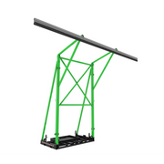 3M DBI-SALA Flexiguard Counterweight Rail Fixed Height Anchor System without Concrete - 2 User - 22 ft High - 32 ft Wide - 8517760