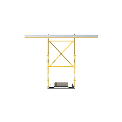 3M DBI-SALA Flexiguard Counterweight Rail Fixed Height Anchor System without Concrete - 2 User - 22 ft High - 32 ft Wide - 8517760