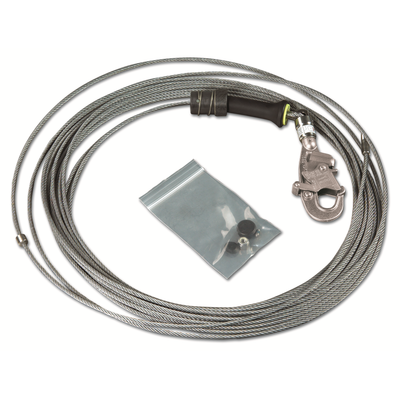 3M DBI-SALA Sealed-Blok Self-Retracting Lifeline Cable Assembly - Stainless Steel - 130 ft - 3900114