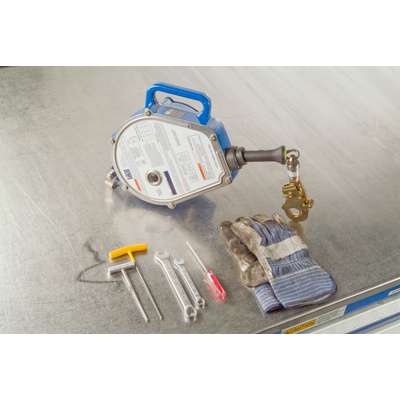 3M DBI-SALA Sealed-Blok Self-Retracting Lifeline Cable Assembly - Stainless Steel - 130 ft - 3900114