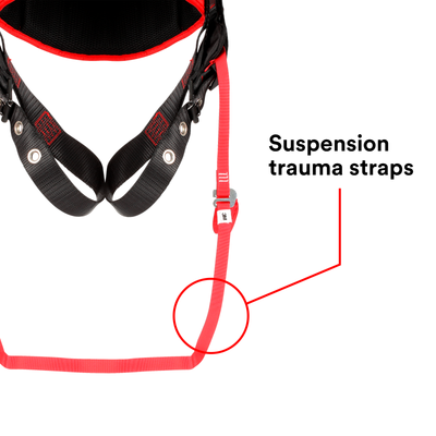 3M Protecta P200 Hot Work Vest Positioning Safety Harness - Small - 1191372
