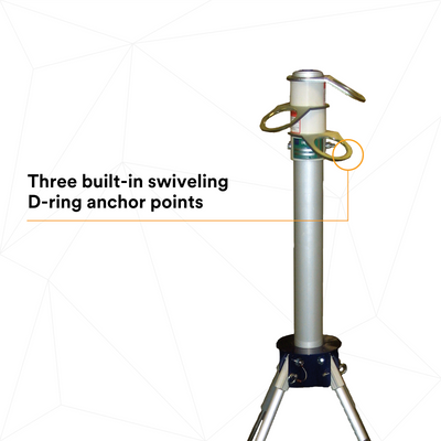 3M DBI-SALA 3-Man Swiveling Roof Anchor - 2103690