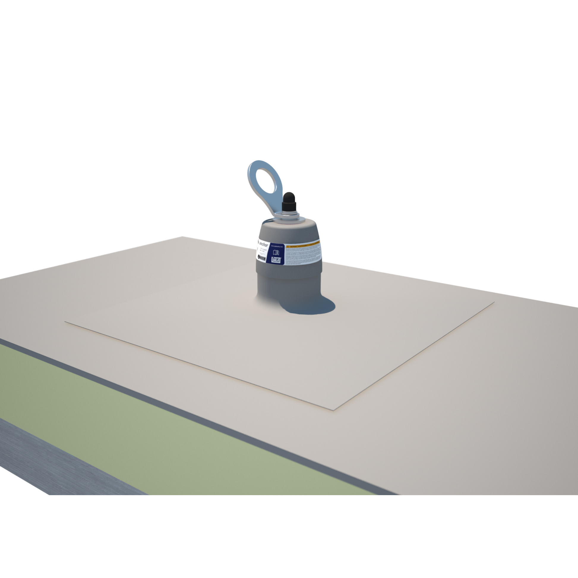 3M DBI-SALA Roof Top Anchor - For Standard Membrane Roofs - 2100139