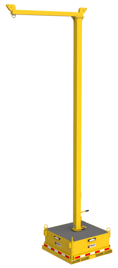 3M DBI-SALA FlexiGuard with Counterweight Base - Yellow - 8530606